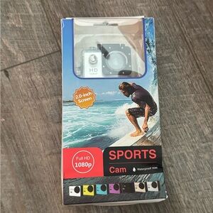 Sports Cam Full HD 1080p - Black